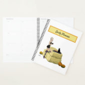 Blond Heks Pin Up Meisje Dagelijkse Planner (Display)