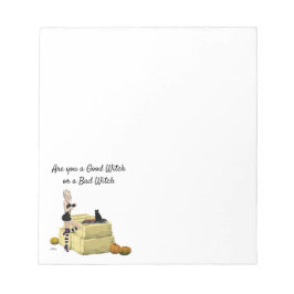 Blond Heks Pin Up Meisje Halloween Notitieblok