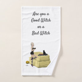 Blond Heks Pin Up Meisje Handdoek