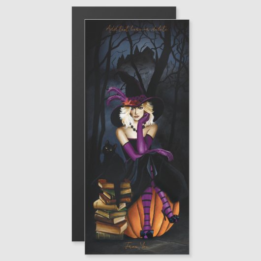 Blond Heks Pompoen Paarse (Voorkant / Achterkant)