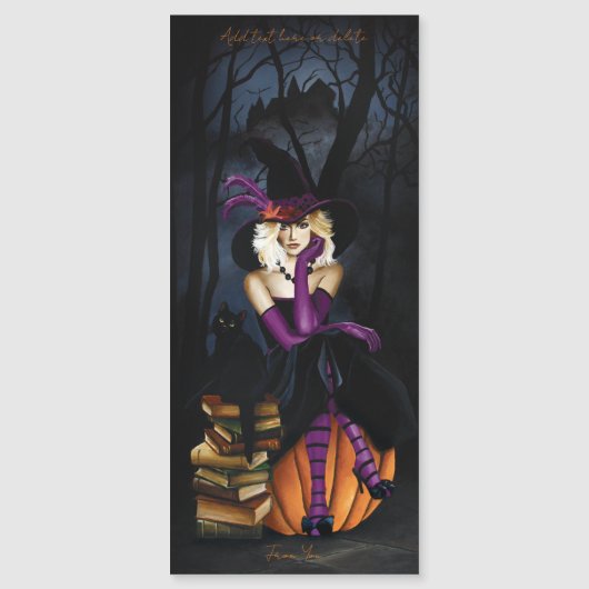 Blond Heks Pompoen Paarse (Voorkant)