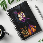 Blond Heks Pompoen Paarse Planner