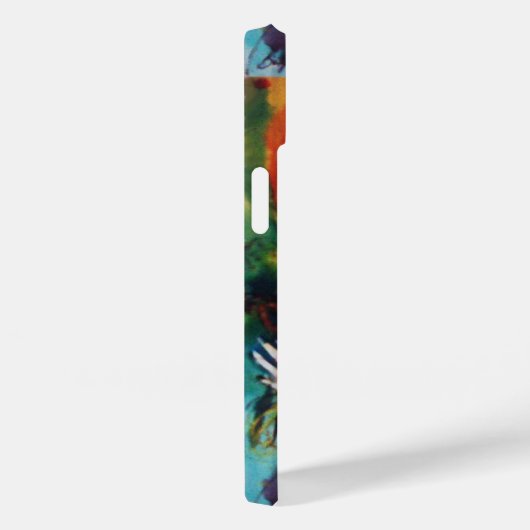 BLOND IN ROOD Beauty Mode Waterverf Case-Mate iPhone Case (Achterkant / Rechts)