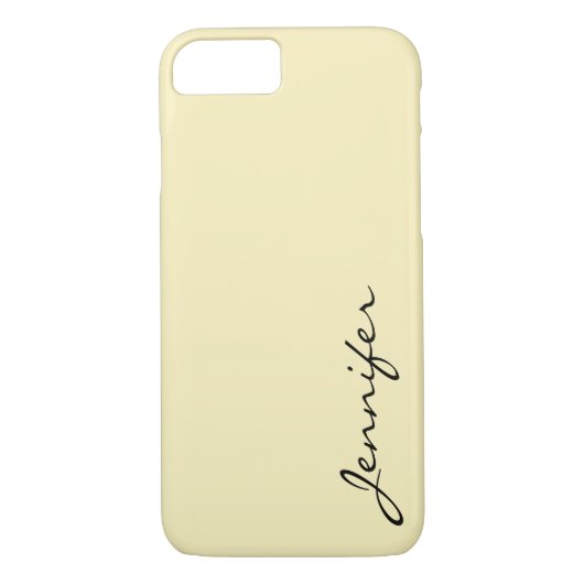 Blond kleurenachtergrond Case-Mate iPhone case (Achterkant)