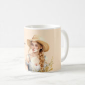 Blond Landmeisje Koffiemok (Voorkant rechts)