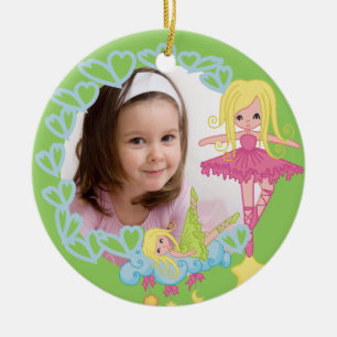 Blond Little Ballerina Keepomwille Ornament