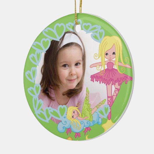 Blond Little Ballerina Keepomwille Ornament (Links)