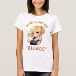 Blond, maar niet "BLOND" Tri-Blend Shirt