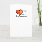 Blond Mannelijk Golfer Wenskaart Kaart (Achterkant)