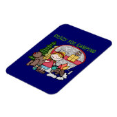 Blond meisje gek voor campagne magneet (Linkerzijde)