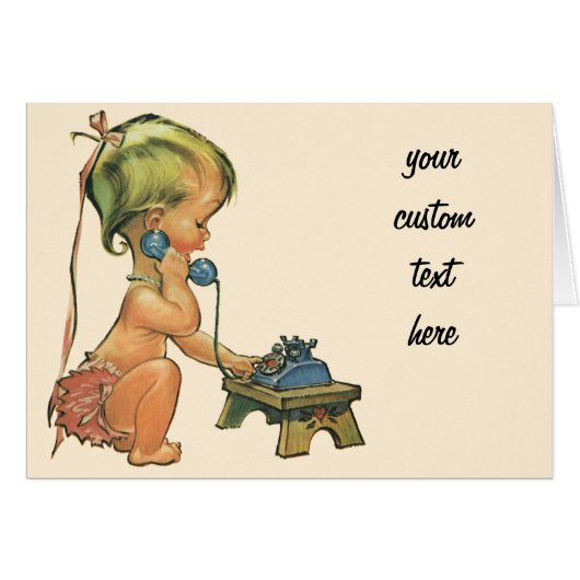 blond meisje met een kinderongeluk dat telefonisc (Voorkant Horizontaal)