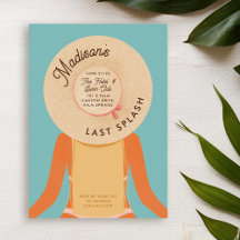 Blond Meisje Palm Springs Bachelorette Pool Party