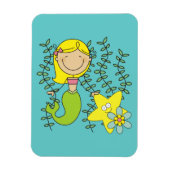 Blond Mermaid Magneet (Verticaal)