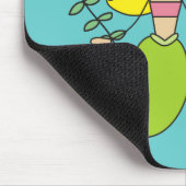 Blond Mermaid Muismat (Hoek)