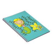 Blond Mermaid Notitieboek (Rechterzijde)