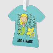 Blond Mermaid Ornament (voorkant)