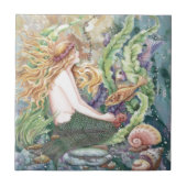 Blond Mermaid Tegeltje (Voorkant)