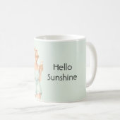 Blond Mint Top Hello Sunshine Ijs Strand Koffiemok (Voorkant rechts)