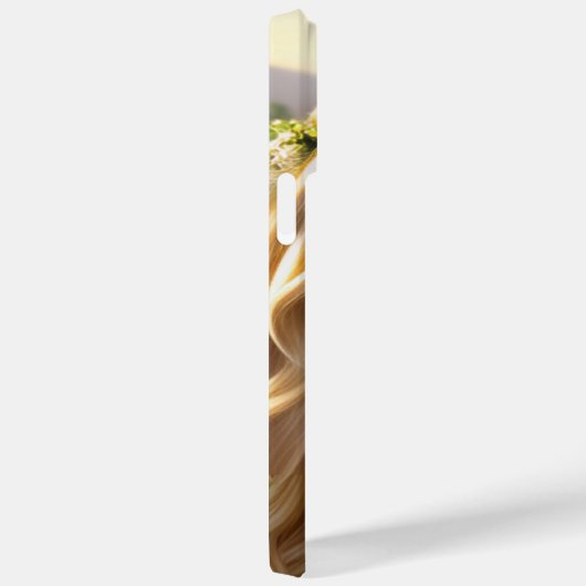 Blond Mooie Muse Spelen Een Harp Case-Mate iPhone Case (Achterkant / Rechts)