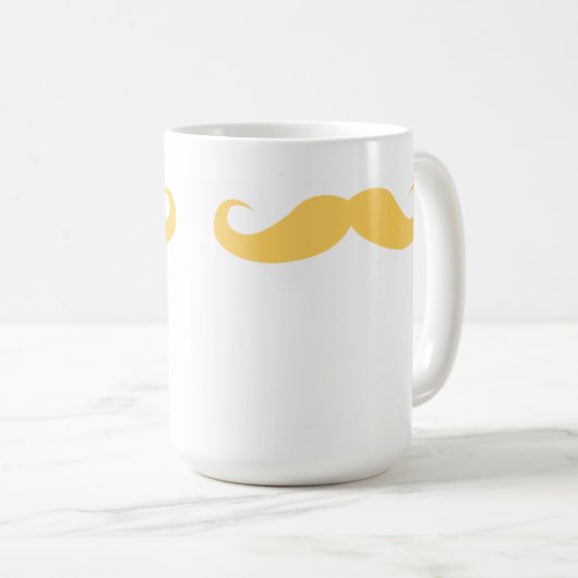 Blond Mustache Koffiemok (Voorkant rechts)