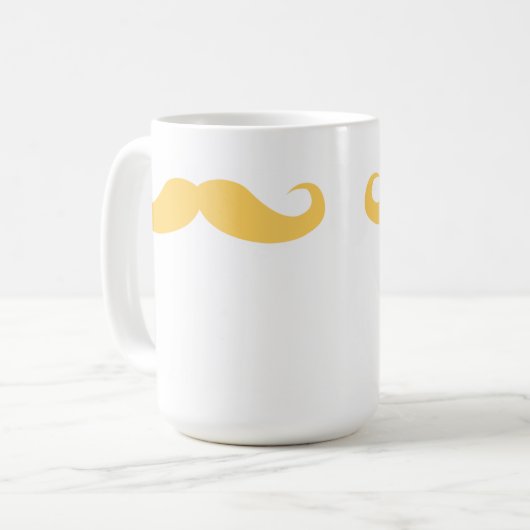 Blond Mustache Koffiemok (Voorkant links)