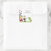 Blond Prinses en Ridder Stickers (Tas)