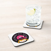 Blond Rocking Big Sister Bier Onderzetter (Rechterzijde)