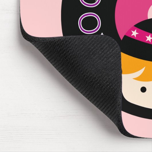 Blond Rocking Big Sister Muismat (Hoek)