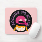 Blond Rocking Big Sister Muismat (Met muis)