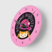 Blond Rocking Big Sister Ronde Klok (Hoek)