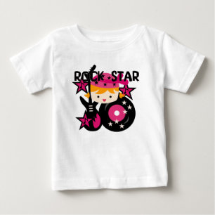 Blond Rockster Meisje Baby Jurk zonder Mouwen
