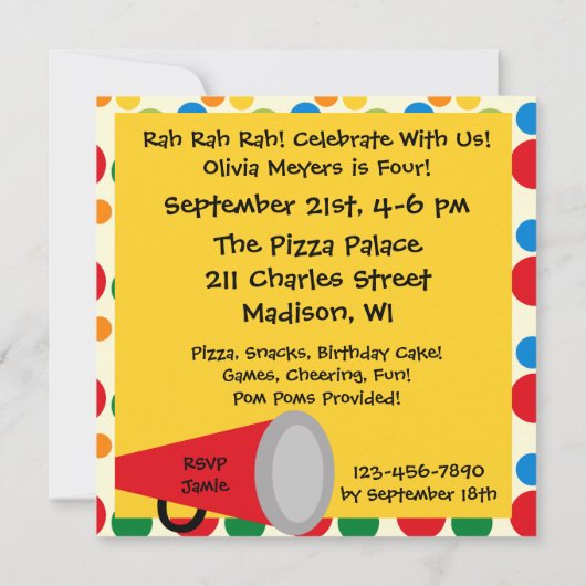 Blond voeg Aangepaste foto-opnamen toe Kaart (Achterkant)