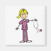 Blond Vrouw Magneet (Voorkant)