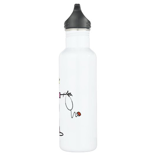 Blond Vrouw Waterfles (Rechts)