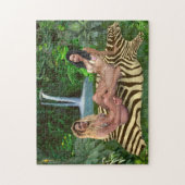 BLOND VS BRUIN LEGPUZZEL (Verticaal)