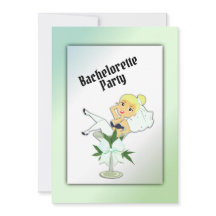 Blond Weed Bachelorette Party - Uitnodiging