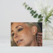 Blond Woman Briefkaart (Staand voorkant)