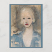 Blond Woman, Helene Schjerfbeck Briefkaart (Voorkant)