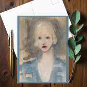 Blond Woman, Helene Schjerfbeck Briefkaart