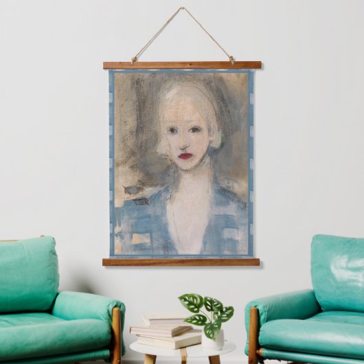 Blond Woman, Helene Schjerfbeck Hangend Wandkleed (Woonkamer)