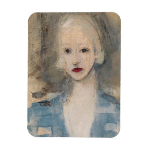 Blond Woman, Helene Schjerfbeck Magneet