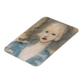 Blond Woman, Helene Schjerfbeck Magneet (Linkerzijde)