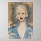 Blond Woman, Helene Schjerfbeck Poster (Voorkant)