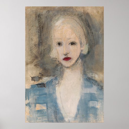 Blond Woman, Helene Schjerfbeck Poster (Voorkant)