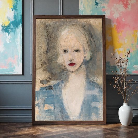 Blond Woman, Helene Schjerfbeck Poster