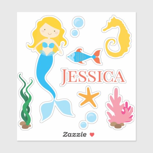 Blond Zee Pack Sticker (Vel)