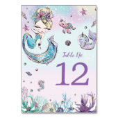 Blond Zeemeermin Onder het Zee Kaart (Achterkant)