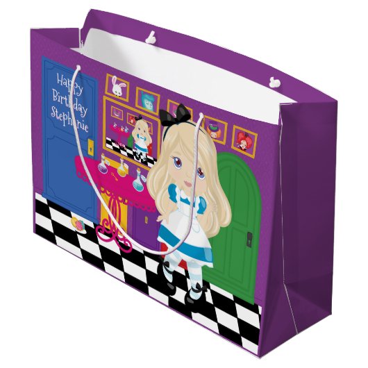 Blonde Alice - Drink me grote cadeautas (Achterkant Gekanteld)