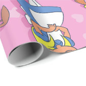 blonde Alice in Wonderland Cheshire Cat Mad Hatter Cadeaupapier (Rol Hoek)