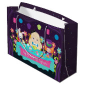 Blonde Alice - Tea Party Large Gift Bag Groot Cadeauzakje (Achterkant Gekanteld)